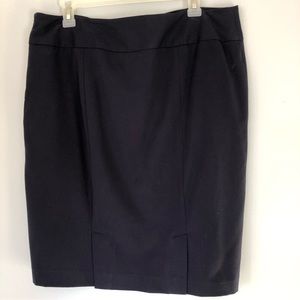 Liz Claiborne- Navy Pencil Skirt Size 14